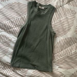 Madewell High Neck Tank